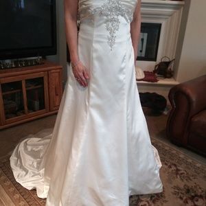 Stunning Ivory Bridal Gown with Embellishments